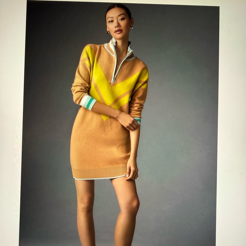 MAEVE 💛🧡 Sweater Dress